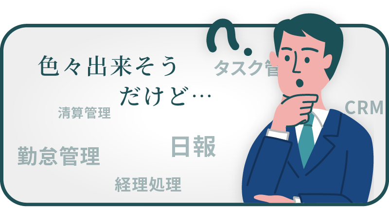 キントーンで色々改善できそうだけど、何から手をつけていいかわからない